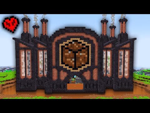 I Built a DIRT Factory in Minecraft Hardcore