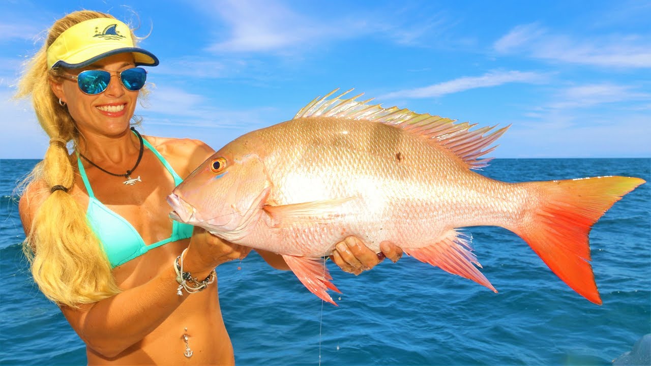BEST DAY EVER! Deep Sea MUTTON SNAPPER Fishing & Mahi Mahi!