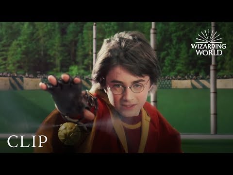 Harry's First Quidditch Match Against Slytherin