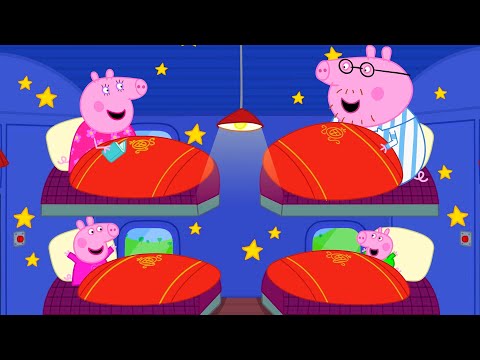 O Trem Noturno! 🚂 Contos da Peppa Pig 🐽 Peppa Pig Português Brasil