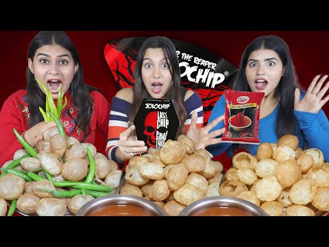 World's Spiciest Golgappa ( Pani Puri) Eating Challenge | Jolo Chip Challenge | Spicy Food Challenge