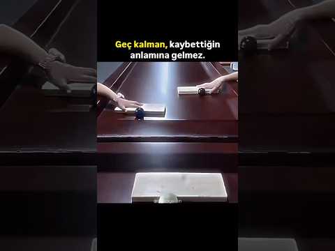 Kimi erken başlar, kimi geç.. Ama unutma, geç kalmak kaybetmek değildir; her yolun bir vakti vardır.