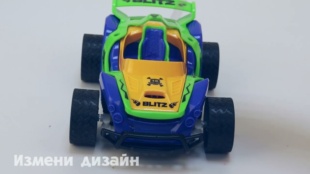 Машина сборная р/у 1:16 - видео