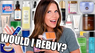 30 PRODUCT EMPTIES ...  What I'd Buy Again?
