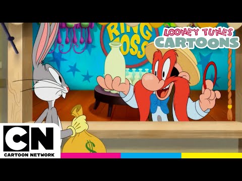 Looney Tunes Cartoons | Un conejo en el parque de atraccione | Cartoon Network