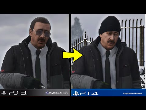 TODAS AS DIFERENÇAS DO GTA 5 PS3 x PS4