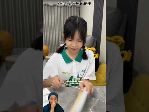 ADIK KAKAK BUAT SANDAL LOOFAH 🥰‼️ #funny #dubbing #shorts