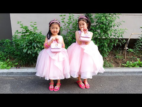 보람이의 공주드레스 메이크업 놀이 Boram and Jane both want the same dress