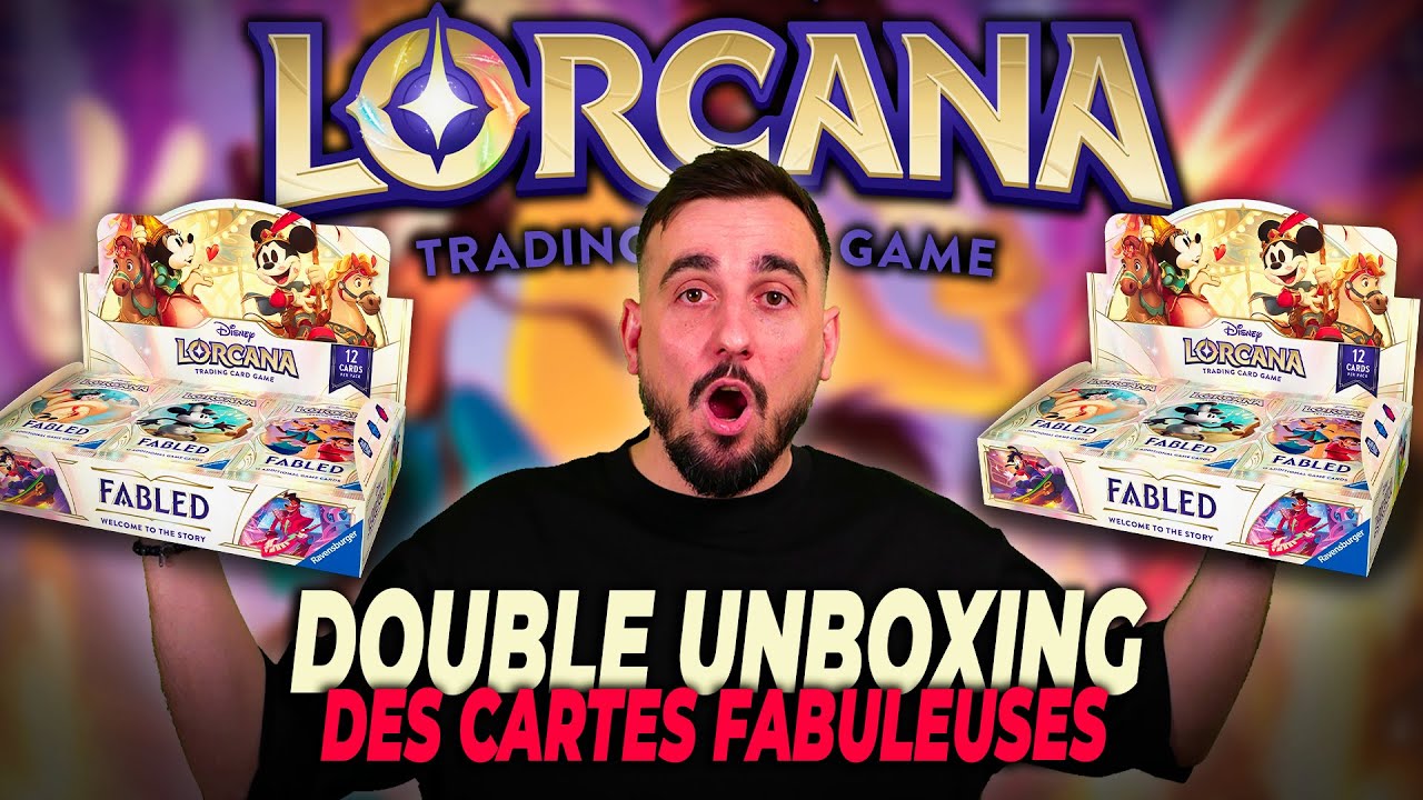 ON DROP DES CARTES INCROYABLES ! OUVERTURE EN AVANT PREMIERE DU CHAPITRE 9 DE LORCANA "FABLED" !