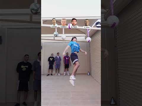 تحدي القفز مع نجوم العالم ⚽