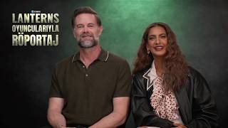 LANTERS OYUNCULARI GARRET DILLAHUNT ve POORNA JAGANNATHAN ile RÖPORTAJ - HBO MAX