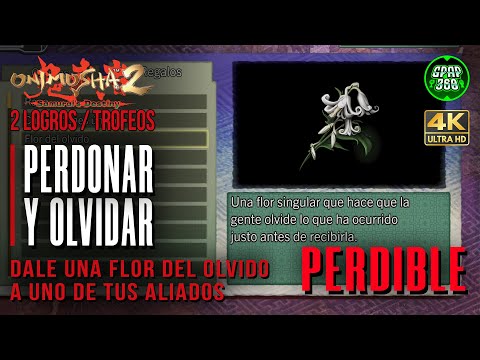 Onimusha 2 Samurai's Destiny | Logro / Trofeo Perdonar y olvidar (Flor del olvido a aliado) PERDIBLE