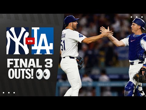 FULL 9th INNING: Dodgers take the first game of a 2024 World Series rematch vs. the Yankees!