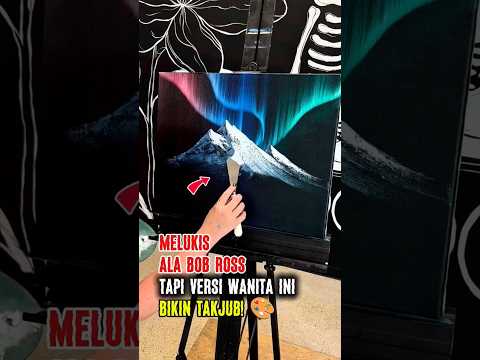 Lukisan Ini Terlihat Mudah, Tapi Hasilnya Realistis Banget! #art #shortvideo #shorts