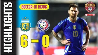 MESSI MASTERCLASS! 🇦🇷 Argentina 6-0 Puerto Rico Highlights & ALL GOALS | Dominant Victory!