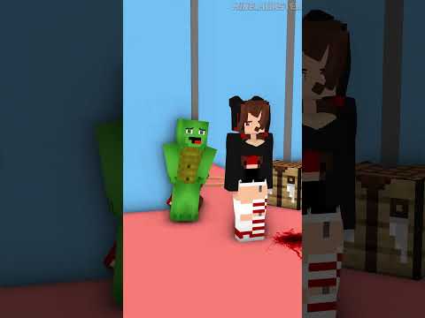 Dark JJ Ignoring Mikey PT2 - MAIZEN Minecraft Animation