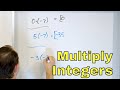 Multiplying Integers Concepts