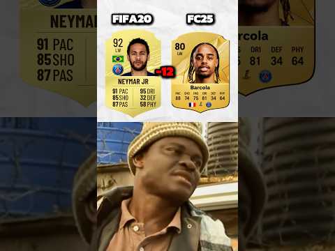 PSG THEN VS NOW💀💀 #fc25 #fifa #eafc #ultimateteam #football