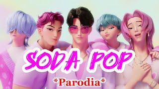 Eres mi soda pop 🥤¡Parodia! Hueles a sobaco 🗣️ Kpop Demon Kunters Las guerras del K-Pop 