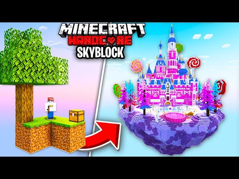 I Survived 100 Days of SKYBLOCK in Minecraft!