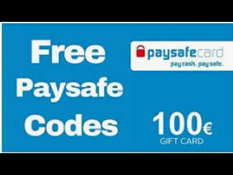 Code paysafecard fake Free PaySafeCard