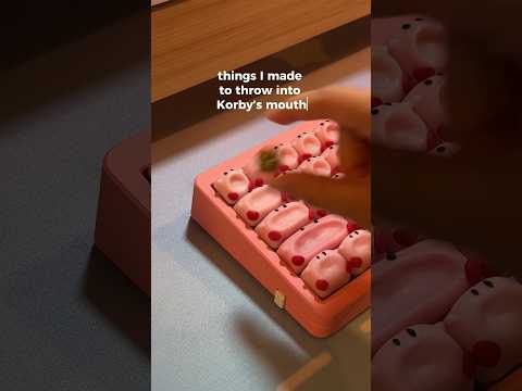 things I made to throw into Kirby’s mouth