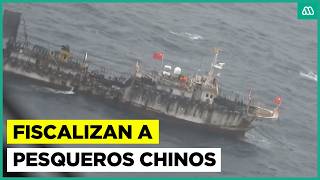 Armada fiscaliza a pesqueros chinos: 370 naves buscan principalmente jibia