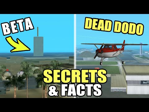 GTA Vice City Secrets and Facts 3 Dead Dodo, BETA Features, Easter Eggs, Ghost Tower