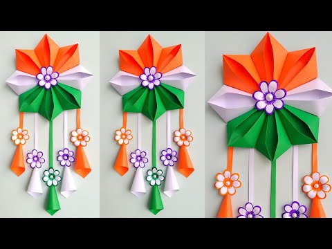 Independence Day Special Craft Idea | Tricolour Paper Craft Idea | 15 august craft ideas | tiranga