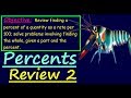 Solving Percent Problems with Proportions