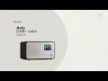 Audizio Avio DAB+ Digital Radio with Bluetooth - Silver