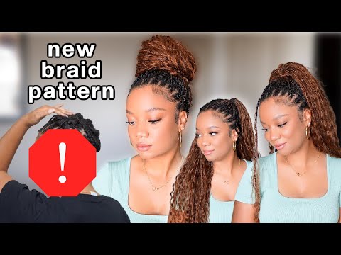 *NEW* STYLE ALERT + BRAID PATTERN 📌 Boho Crochet Braids Trending Summer Style & Color | Eayon Hair