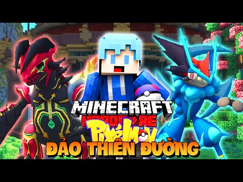 HÀNH TRÌNH SINH TỒN 100 NGÀY MINECRAFT PIXELMON ĐẢO THIÊN ĐƯỜNG SIÊU KHÓ [FULL MOVIE]