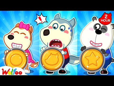 Let's Try Honeycomb Candy Challenge with Wolfoo | Funny Challege for Kids | Wolfoo Family