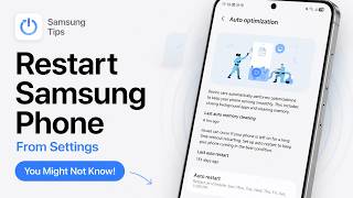 How to Restart Samsung Phone From Settings Without Using Power Button (You Might Know About This)