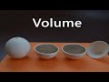 Volume and Measurement of Shapes