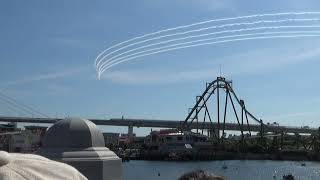 【Universal Studios Japan】ブルーインパルスinUSJ(2025/07/13)