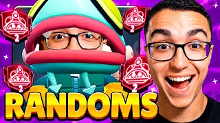 SUBO al BRAWLER INSPIRADO en MI a PRESTIGIO 2 con RANDOMS en BRAWL STARS