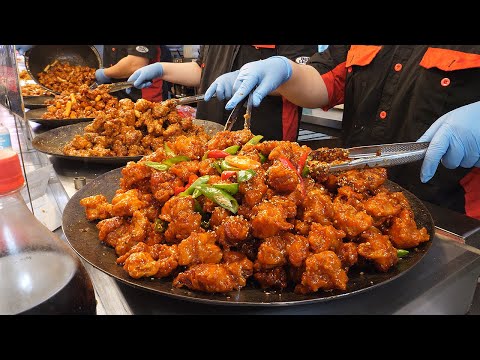 유명한 닭강정 모음! / Famous Sweet and Spicy Korean Fried Chicken Collection!