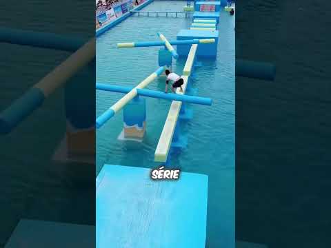 Uma tentativa épica e hilariante de uma pista de obstáculos 😂