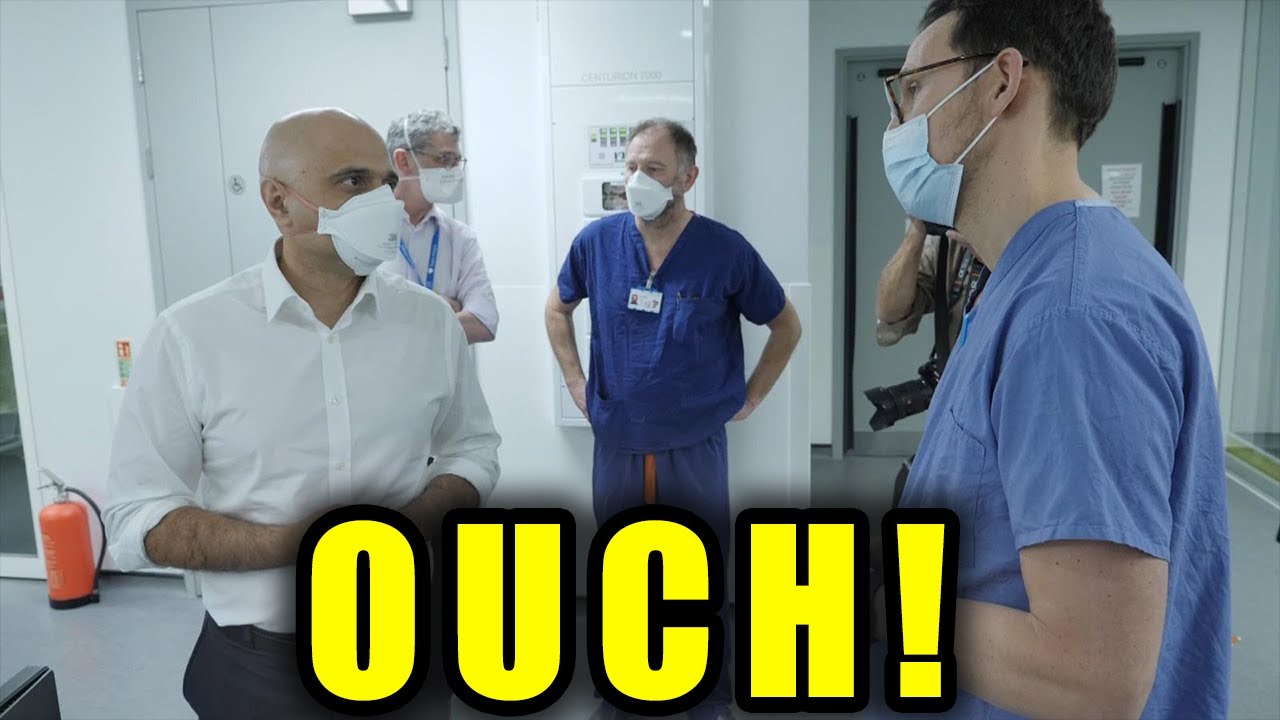 Brave Doctor Confront Sajid Javid During Hospital Visit About NHS Mandates