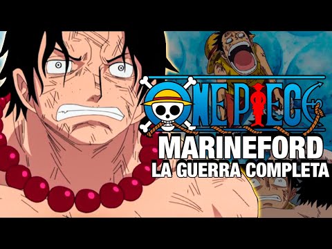 🌟ONE PIECE 6 (ANIME) LA GUERRA EN MARINEFORD COMPLETA | RESUMEN DE ONE PIECE | EL ONE PIECE ES REAL