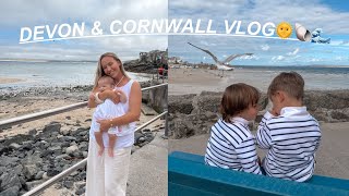 OUR BRITISH SUMMER HOLIDAY! Devon + Cornwall Family VLOG ad