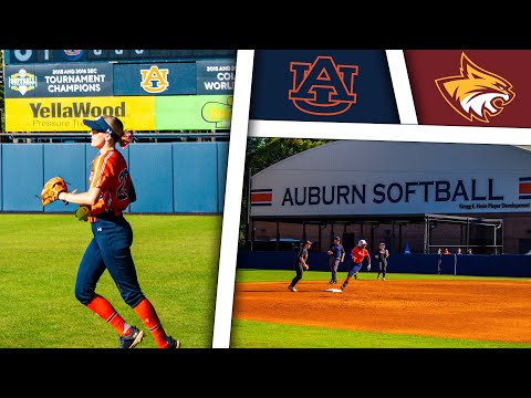 Auburn Softball Dominates Pearl River CC in Fall Exhibition