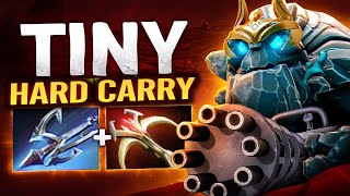 Tiny 7.38 Hard Carry is BACK - Brutal Physical Damage One Hit Delete Build Dota 2