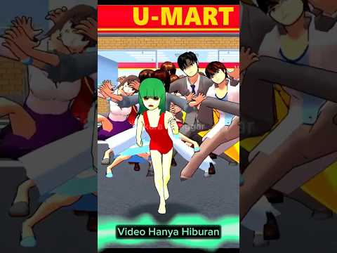 Hantu Bhoot Mio Dikejar Manusia Marah Sakura School Simulator Ding Dong #shorts #viral #sojamere