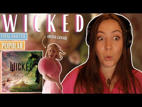 Popular WICKED Ariana Grande | Vocal Coach Reaction (& Analysis) | Jennifer Glatzhofer