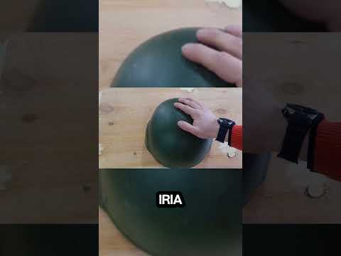 CAPACETE da SEGUNDA GUERRA vs CAPACETE de HOJE