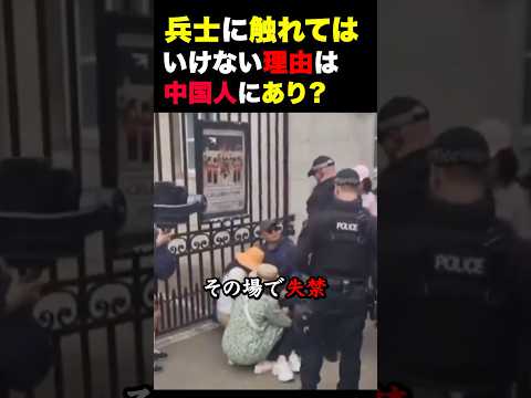 マナーのない人に超厳しいイギリス近衛兵 #海外の反応 #日本 #マナー