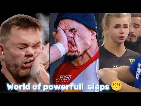 World of power💪full slaps🥴 videos Reaction 😱😱